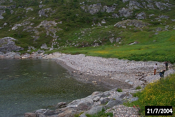 The beach at Genille.